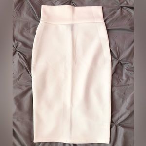 SIRENS White Pencil Skirt - SIZE S